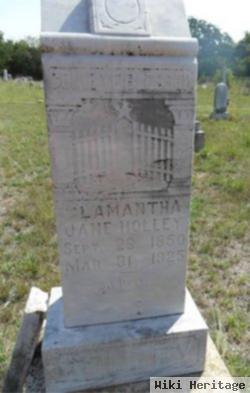 Lamantha Jane Holley