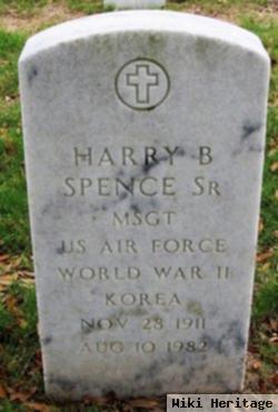 Harry B Spence, Sr