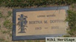 Bertha May Dunkel Doffing