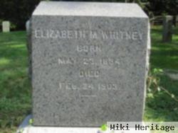 Elizabeth M Shankland Whitney