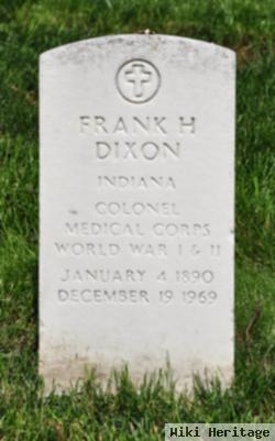 Col Frank H. Dixon