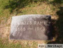 Ida Watts Ramsey