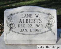 Lane W. Alberts