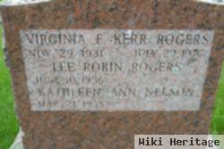 Virginia F Kerr Rogers