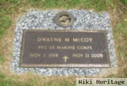 Pfc Dwayne M. Mccoy