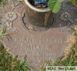 Duane Loren Miller