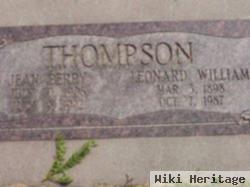 Leonard W Thompson