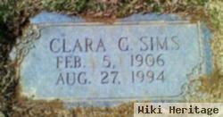 Clara G Sims