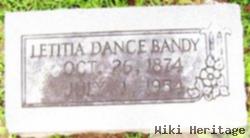 Letitia "lottie" Dance Bandy