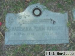 Barbara Joan Knight