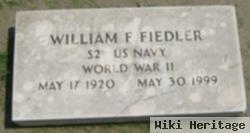 William F Fiedler