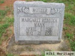 Margaret Rebecca Damewood Mann