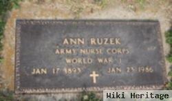 Ann Ruzek