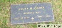 Leota M. Ascher