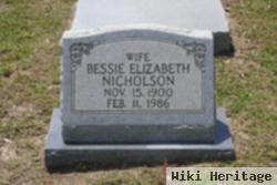 Bessie Elizabeth Nicholson