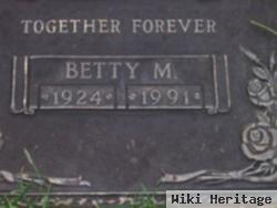 Betty M Fox