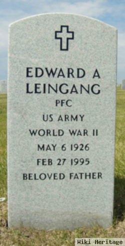 Edward A Leingang