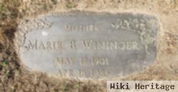 Marie B Wininger