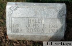 Rose A Sloan Haley