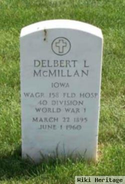 Delbert L Mcmillan