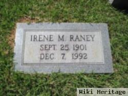 Irene M. "mattie" Megason Raney