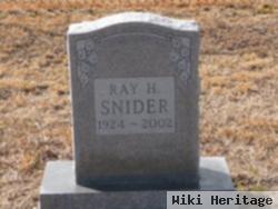 Ray H Snider