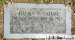 Glenn E Tatum