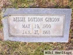 Bessie Dotson Gibson