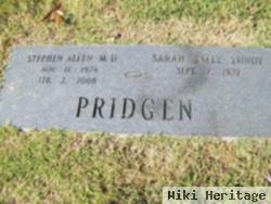 Sarah "sally" Lundy Pridgen