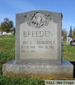 Roy E Breeden