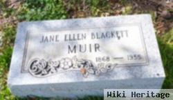 Jane Ellen Blackett Muir