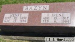 F. Irene Bazyn