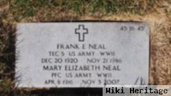 Frank E Neal