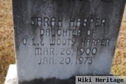Sarah Harper
