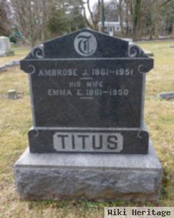 Ambrose J Titus