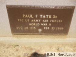 Paul Frederick Tate, Sr