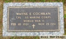 Corp Wayne E Cochran