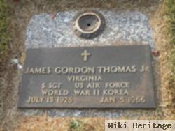 Sgt James Gordon Thomas, Jr