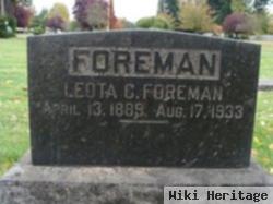 Leota Crisse Adams Foreman