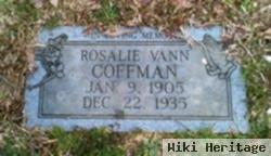 Rosalie Vann Coffman