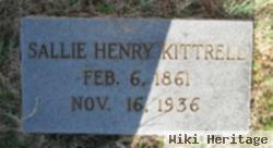 Sallie Henry Kittrell