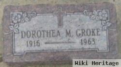 Dorothea M Groke