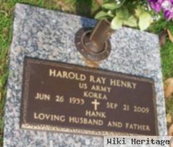 Harold Ray "hank" Henry