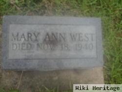 Mary Ann Goodwin West