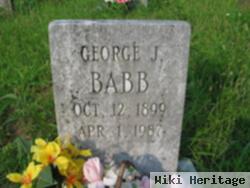 George J Babb