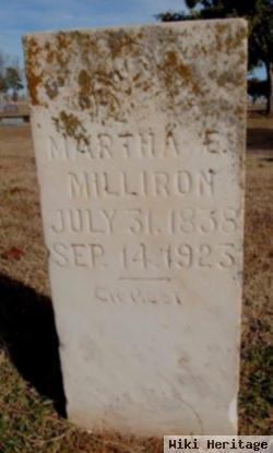 Martha E. Milliron