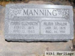 Alma Taylor Manning