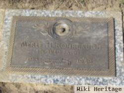 Merle H Rohrbaugh