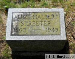 Alice E. Halbert Streeter