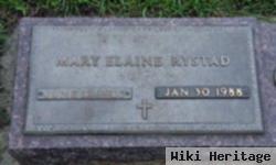 Mary Elaine Rystad